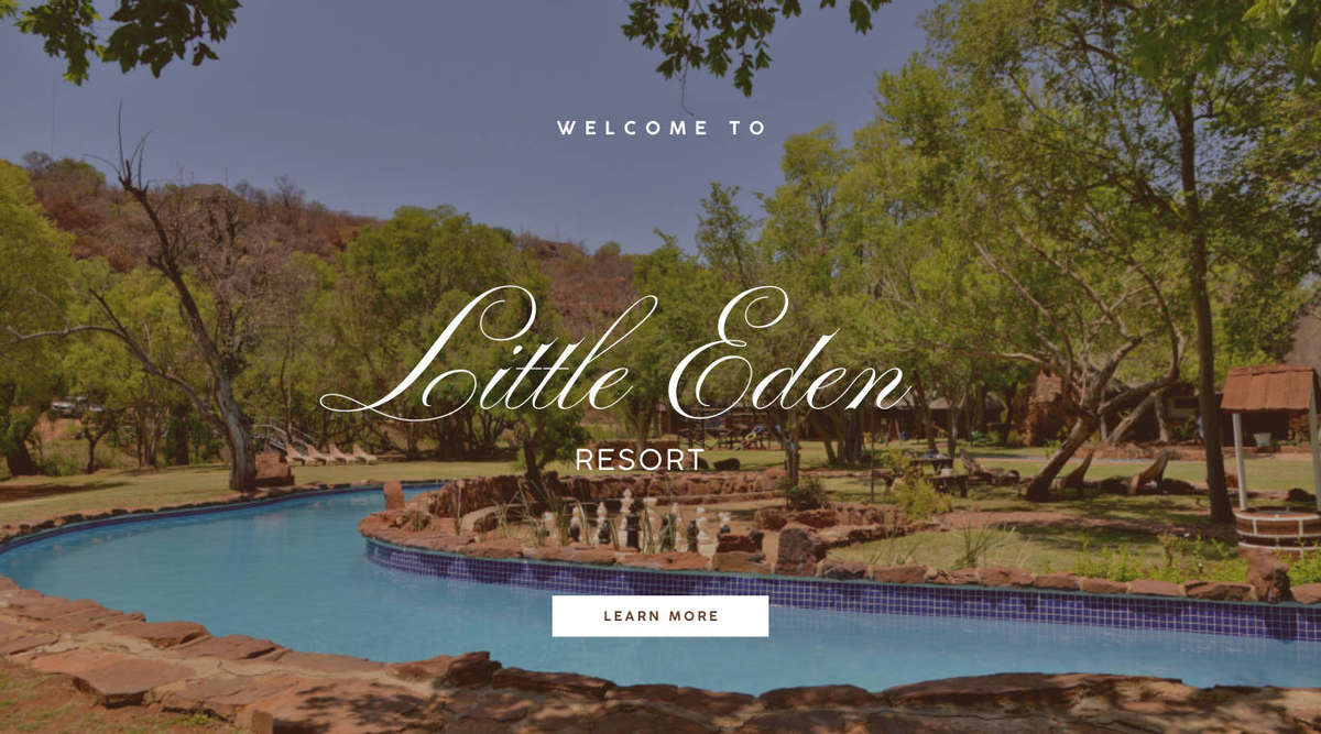 Little Eden Resort 10-14 Aug 3 Bedroom 6 sleeper