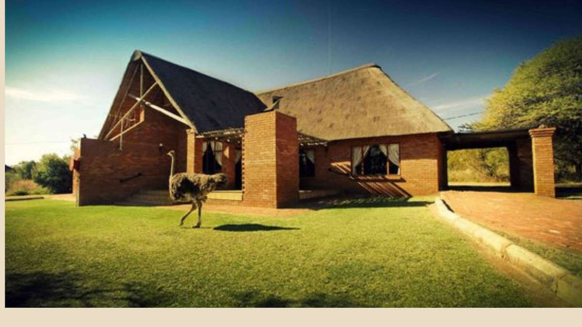 Monateng Safari Lodge 16-20 March -4 adults 2 kids