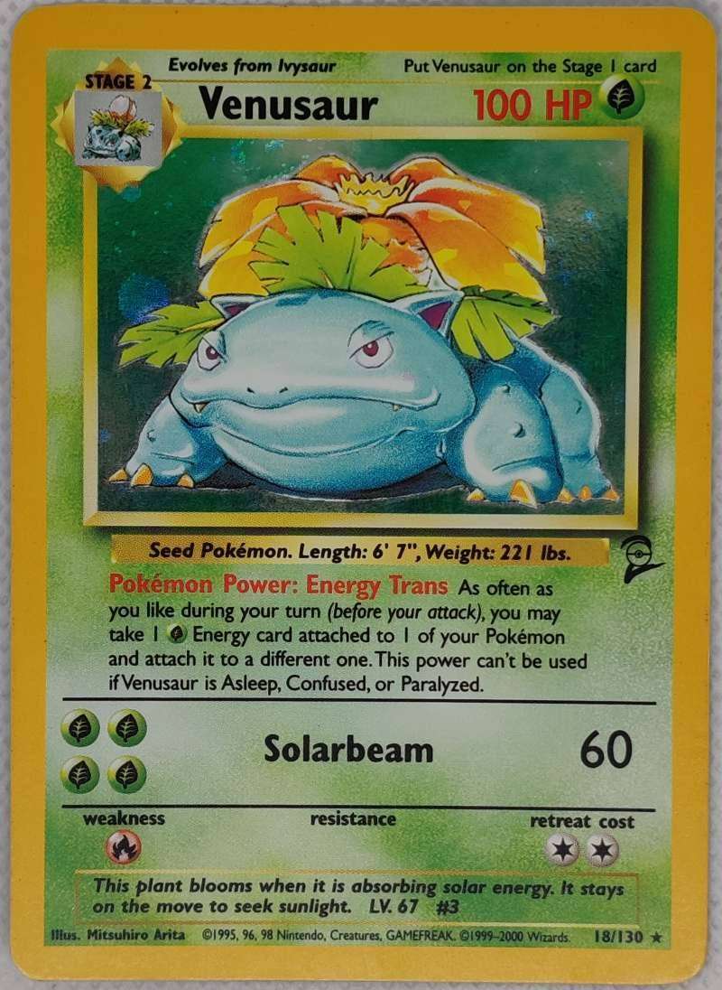 Venusaur Holo #18/140 - Base set 2