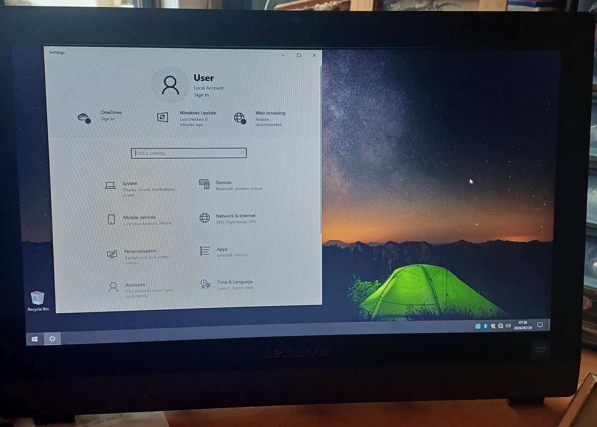 Lenovo S200z All-in-One Desktop PC