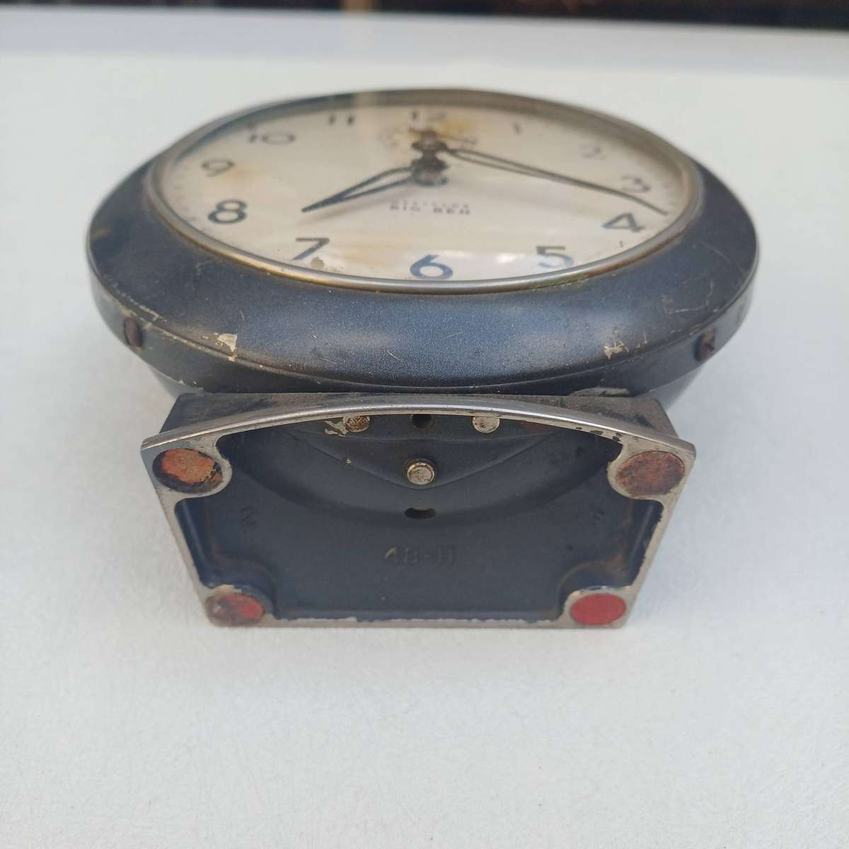 Vintage 1930s Westclox Big Ben Style 6 Alarm Clock - Design by Henry Dreyfuss