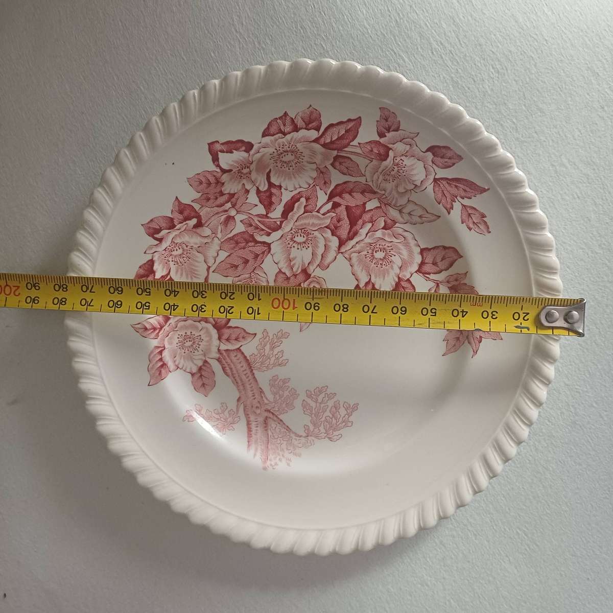 Vintage Johnson Brothers Windsor Ware -Appleblossom Pink - 4 x Bread & Butter Plates