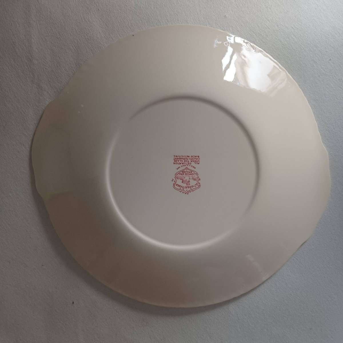 Vintage Johnson Brothers Windsor Ware -Appleblossom Pink - 4 x Dinner Plates