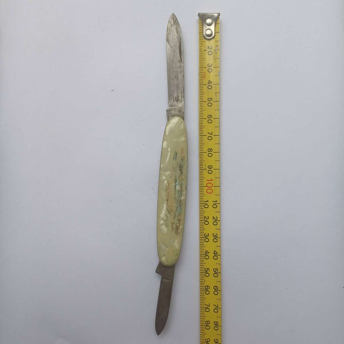 Vintage Souvenir Pocket Knife featuring Table Mountain - Double Blade