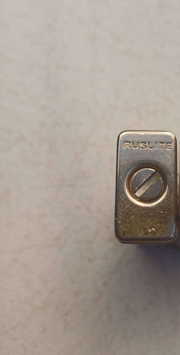 Vintage Ruslite Butane Lighter