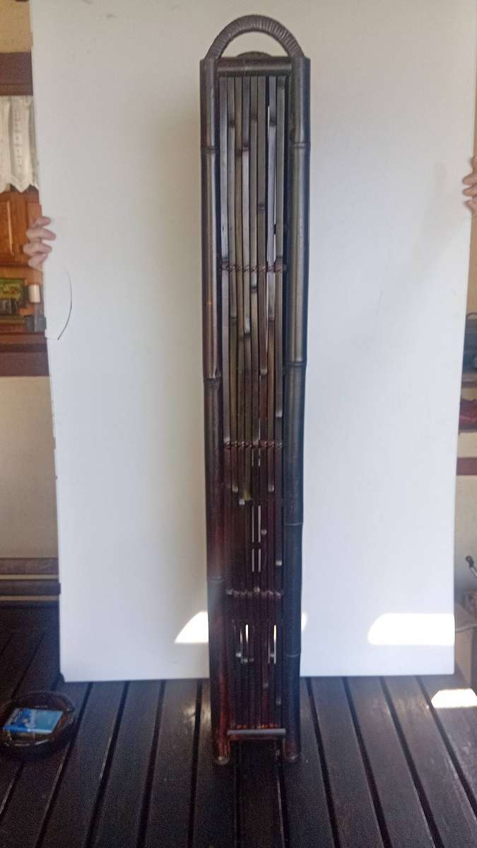 Freestanding Bamboo shelf