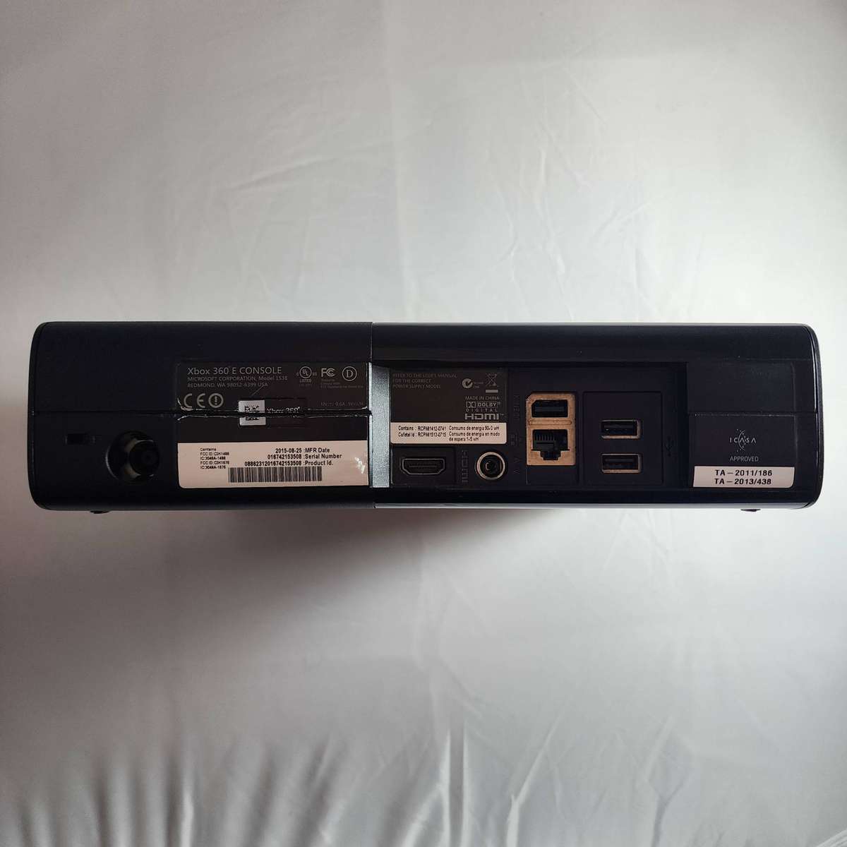 Xbox 360 500GB Console with Controller & Cables - Black