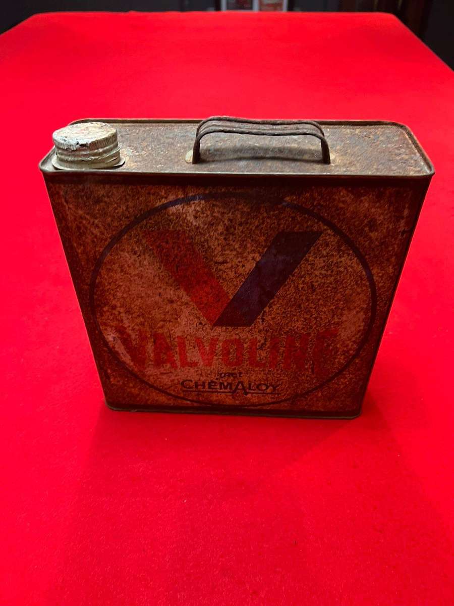 Vintage Valvoline Motor Oil Tin  1 Gallon (Original