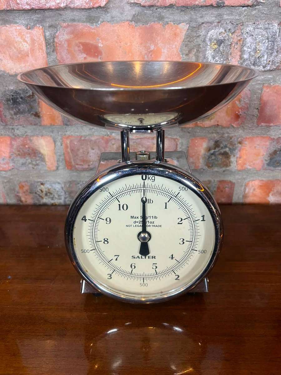Vintage Salter Mechanical Kitchen Scale  5kg