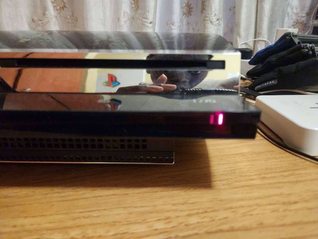 Sony PS3 Fat Console + 6 Games (For Parts)