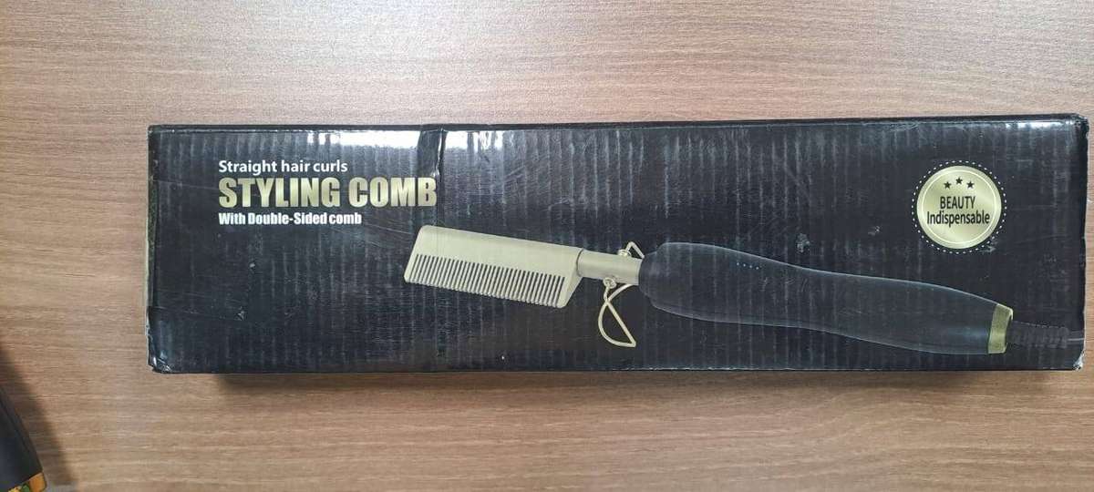 2-in-1 Electric Hot Styling Comb