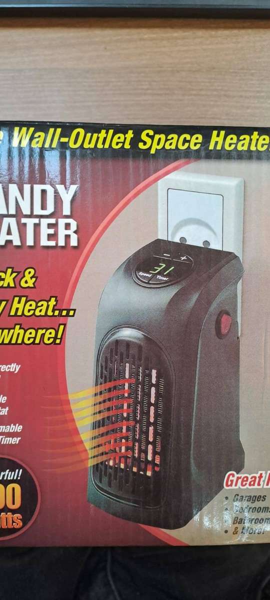 Portable 400W Wall-Outlet Space Heater