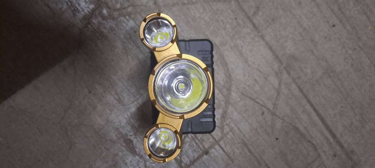 Bulk Pack: 4x High Power Headlamps (3 x CREE XPE LEDs)