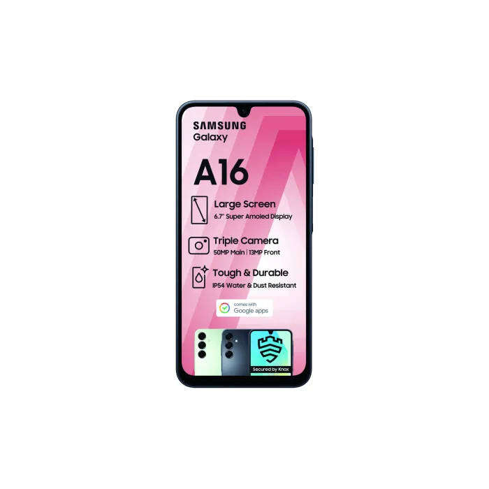 SAMSUNG GALAXY A16 5G SMARTPHONE || 128G, 50 MP TRIPLE CAM, FINGERPRINT, SUPER AMOLED DISPLAY, B