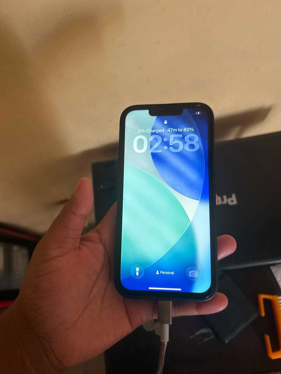 Apple iPhone with Broken Screen and Back, 94% Battery Life, Working Condition