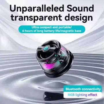 G200 Mini Bluetooth Speaker Magnetic Phone Holder - White