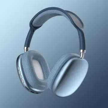 New Max P9 Pro Wireless Bluetooth 5.1 Headphones Blue