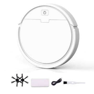3-In-1 Smart Vacuum Robot Cleaner - White