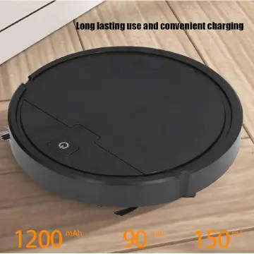 3-In-1 Smart Vacuum Robot Cleaner - Black