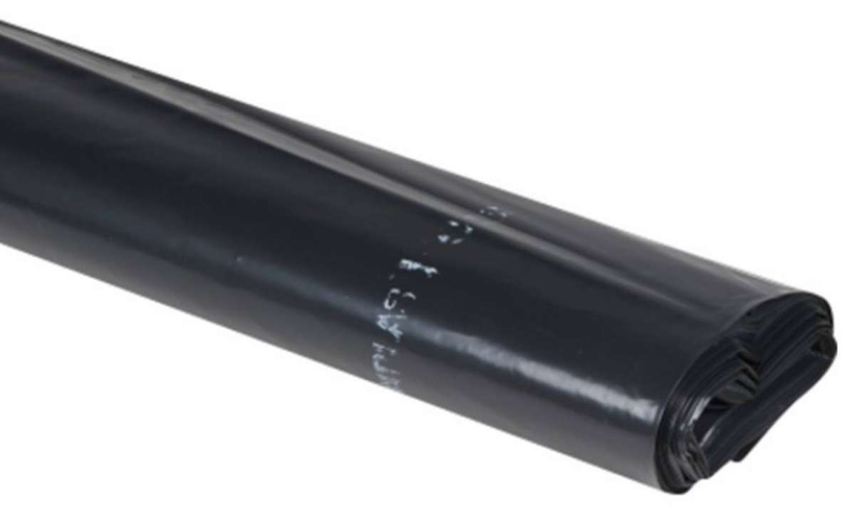 Plastic Black Sheeting 3m x 10m x 150 Micron Non-SABS