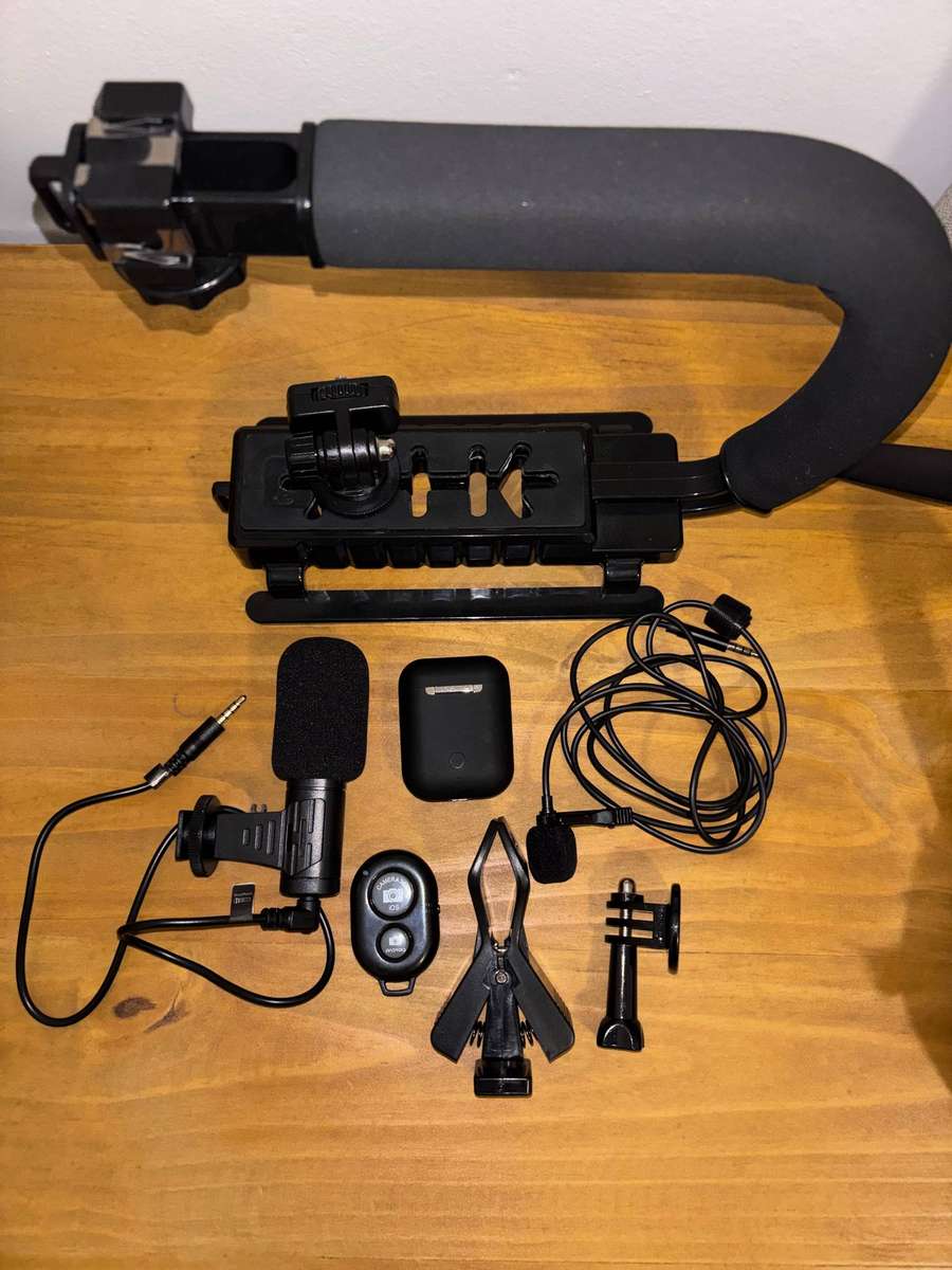 Canon camera bundle with lenses and accessories