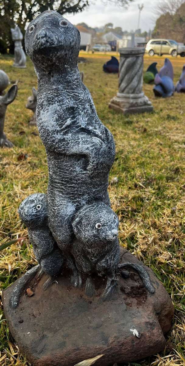 Meerkat concrete garden item