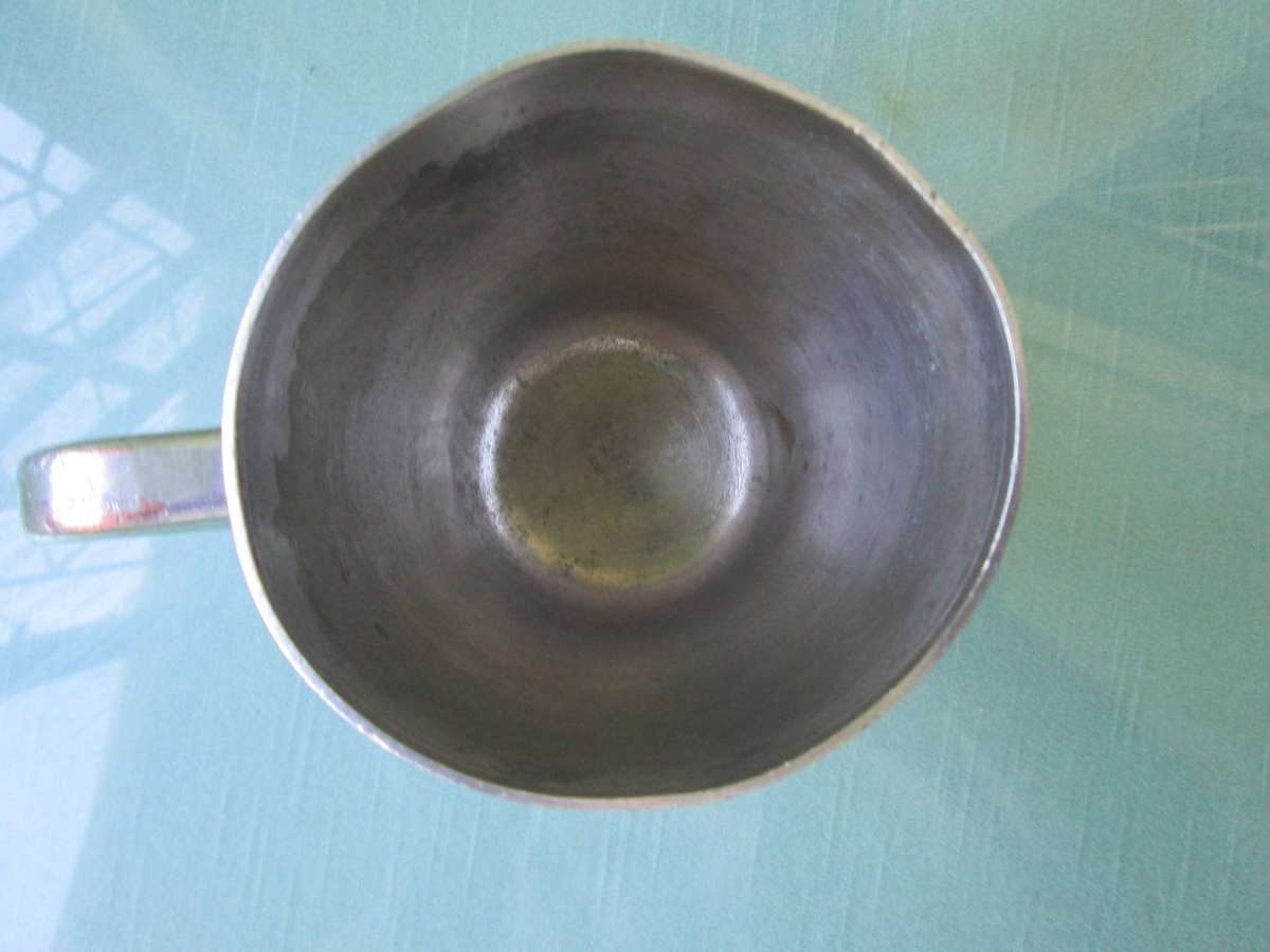 Beautifull Antique silver plated MUG