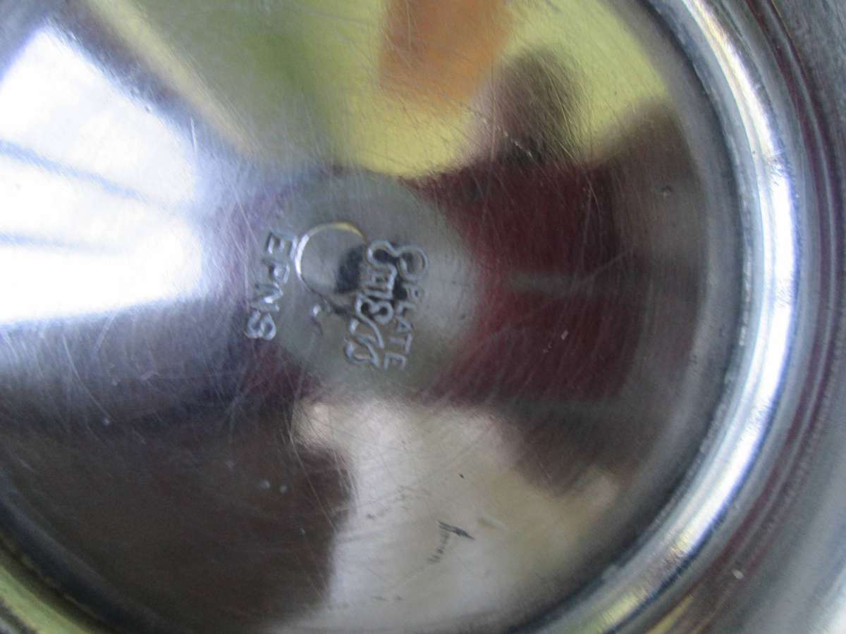 Beautifull Antique silver plated MUG
