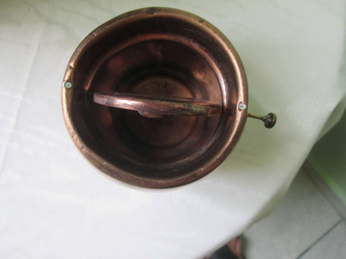 Antique 1950s South African Railways Conductors Lamp & Ashtray