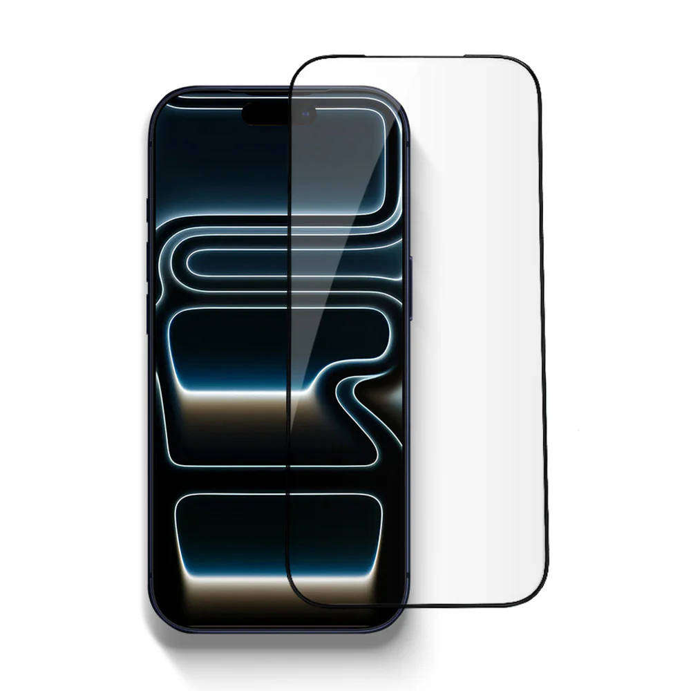Tempered Glass Screen Protector for iPhone 15, 16, and 17.