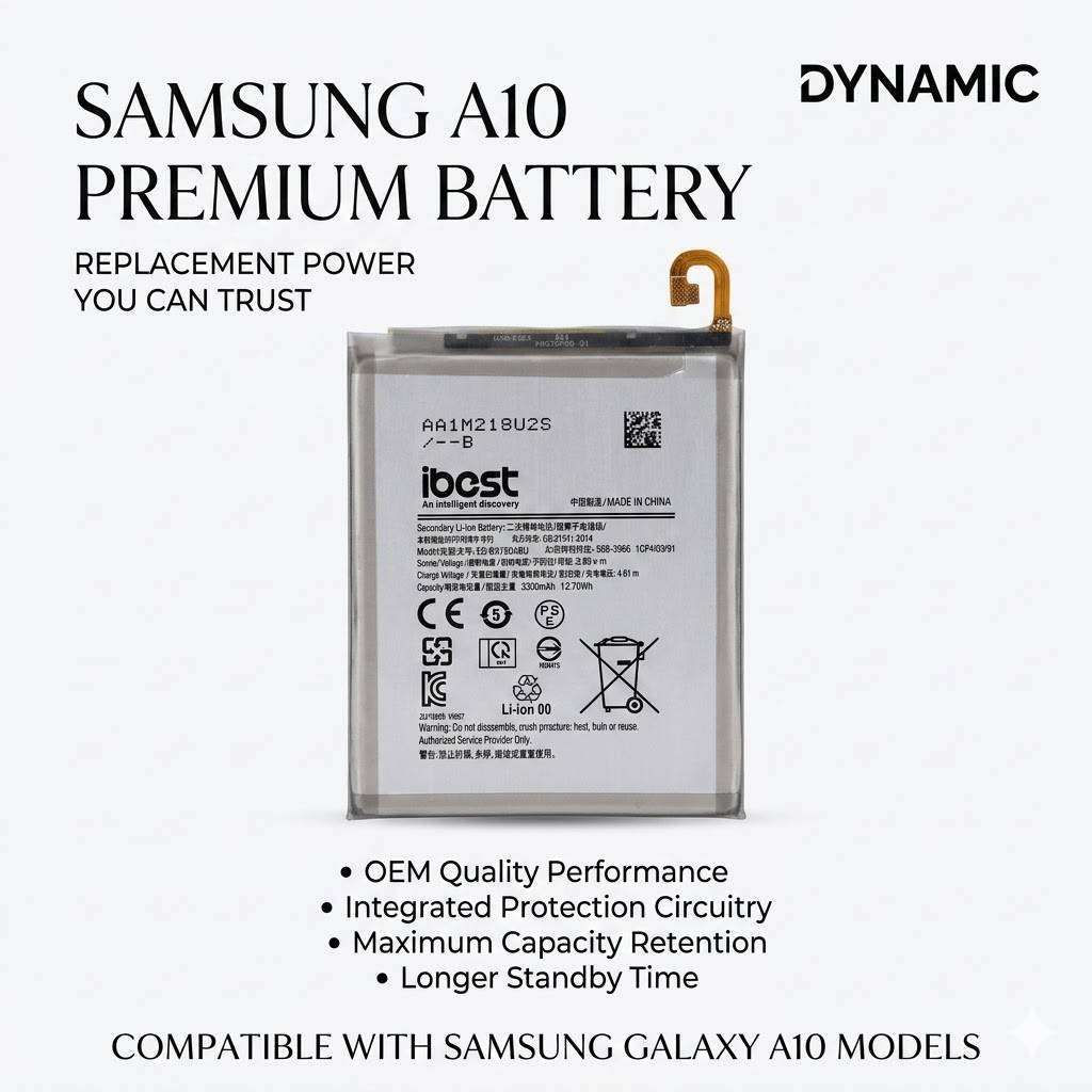 iBest Replacement Battery for Samsung Galaxy A10 (A105)  Premium Quality