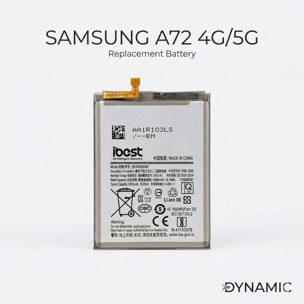 iBest Replacement Battery for Samsung Galaxy A72 4G/5G  Premium Quality