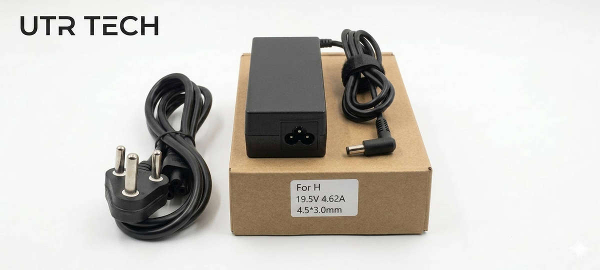 HP Laptop Charger 19.5V 4.62A 4.5*3.0mm Blue Pin