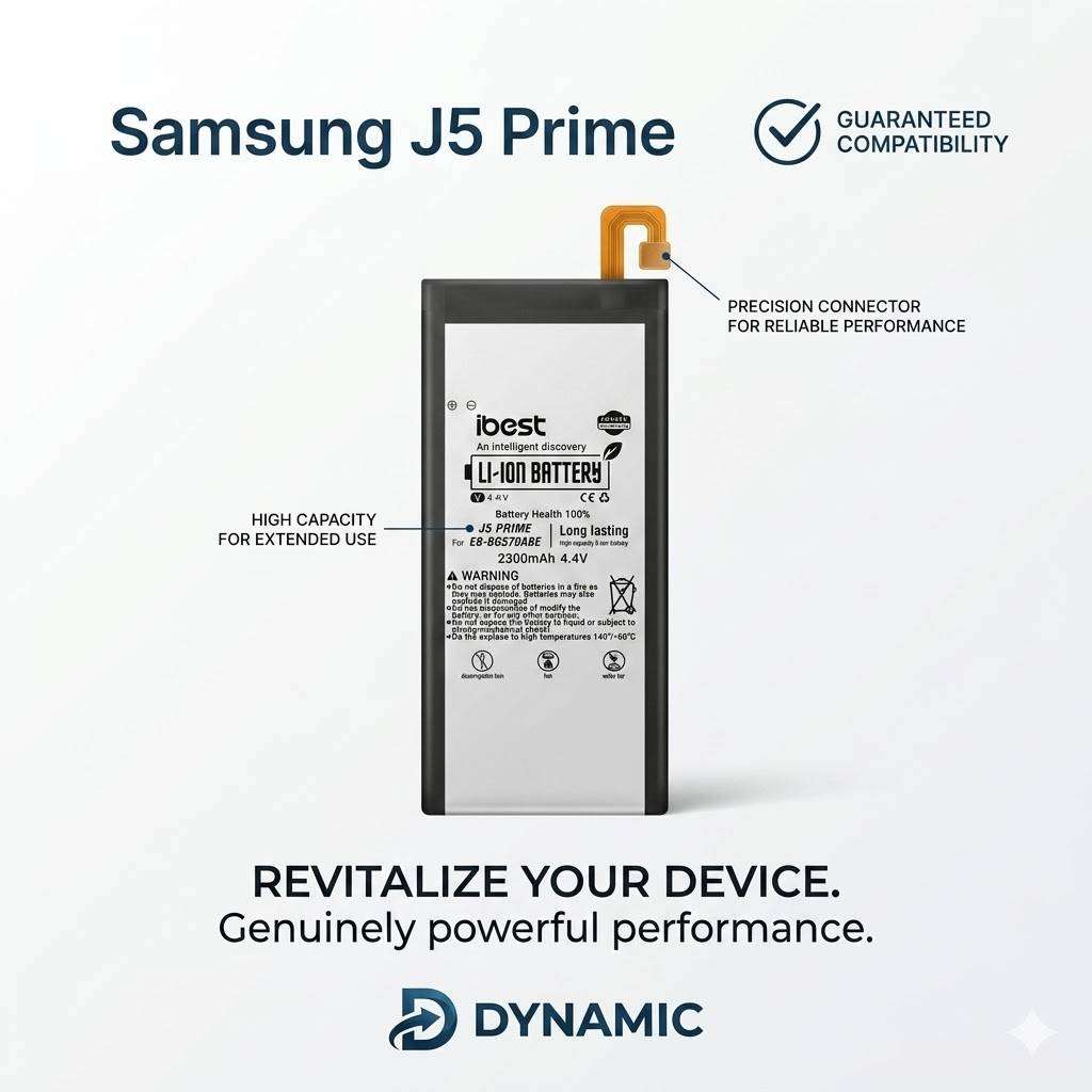 iBest Replacement Battery for Samsung Galaxy J5 Prime  Premium Quality
