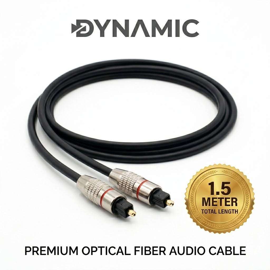 Optical Audio Cable with Metal Head 1.5M (SE-L-OP1)