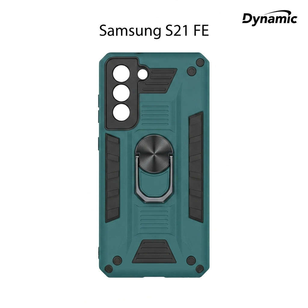 Samsung Galaxy S21 FE Hard Ring Case (GREEN)