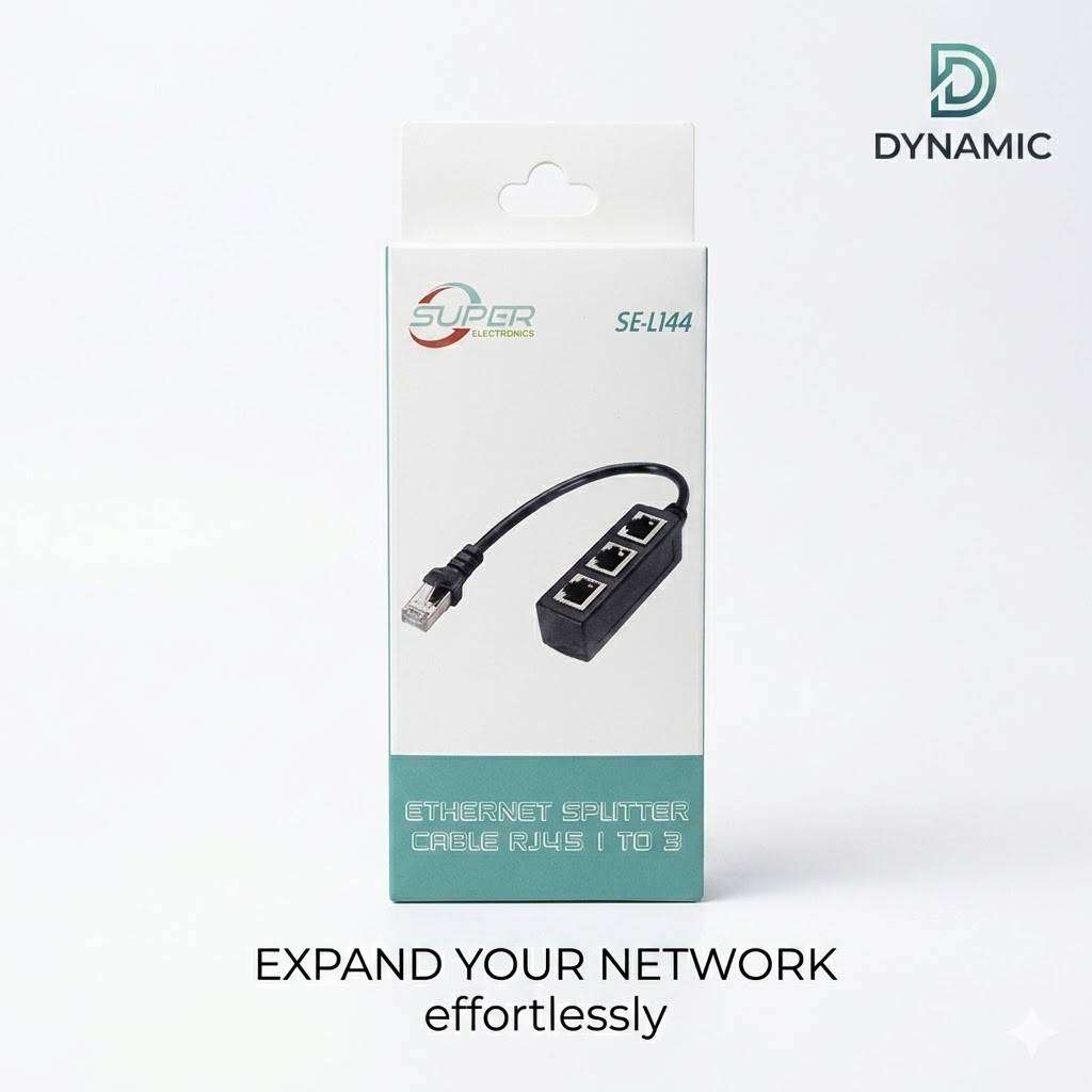 Ethernet splitter cable RJ45 1 TO 3 (SE-L144)