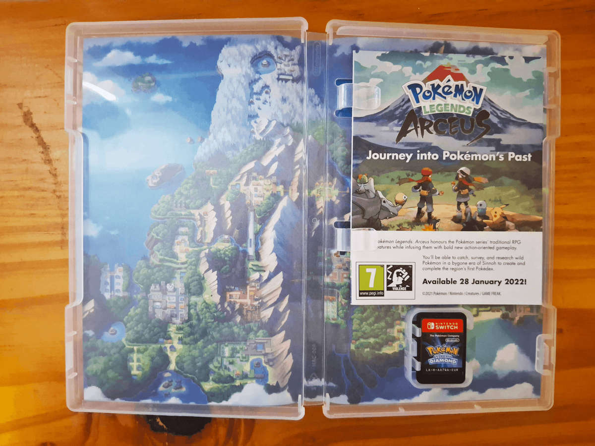 Pokémon Brilliant Diamond  Complete with Case & Manual