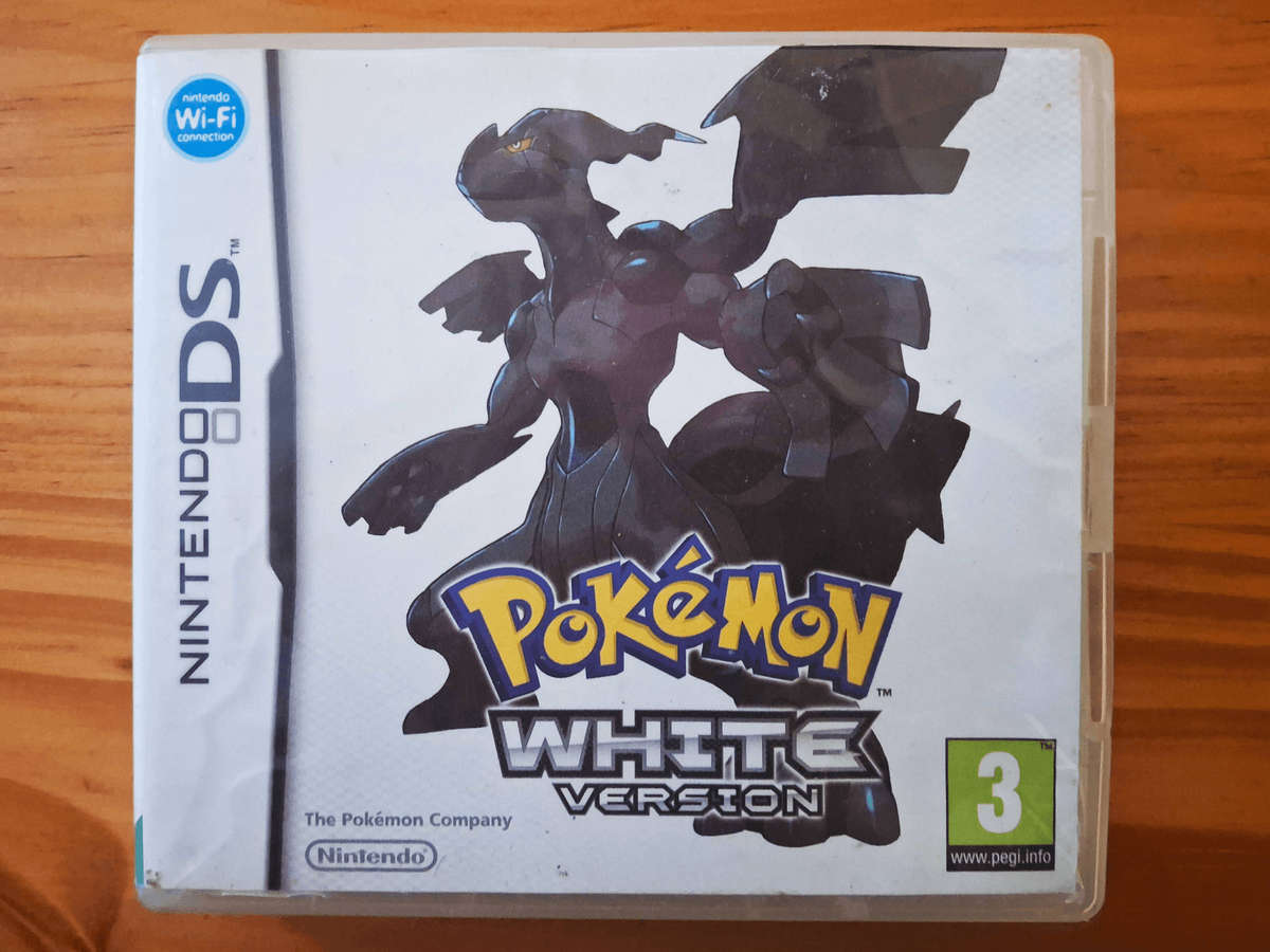 Pokémon White Nintendo DS Authentic Cartridge With Case (No Manuals)