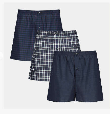 EXACT Men's 5-Pack Boxer Shorts - XL