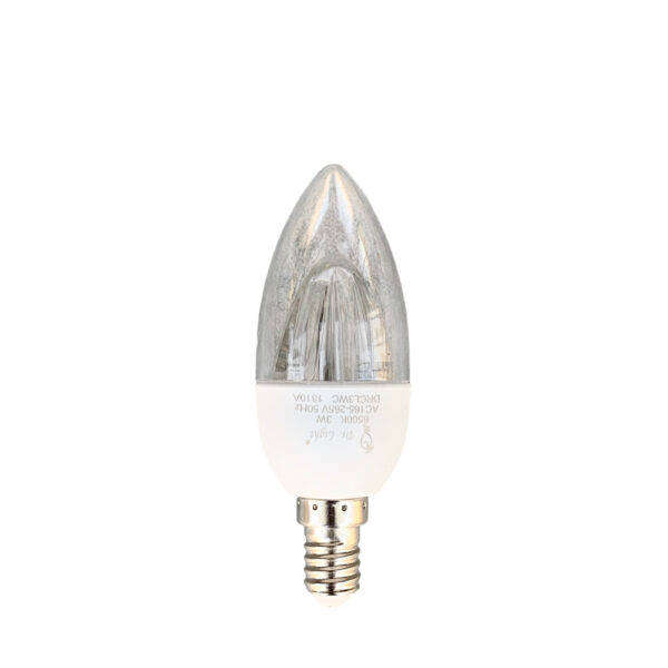 Dr. Light LED Transparent Light Bulb 3W - 4 PACK
