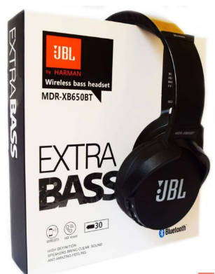 JBL WIRELESS BASS HEADSET MDR-XB650BT