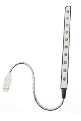 USB LED Light 10 Super Bright Led Reading Lamp