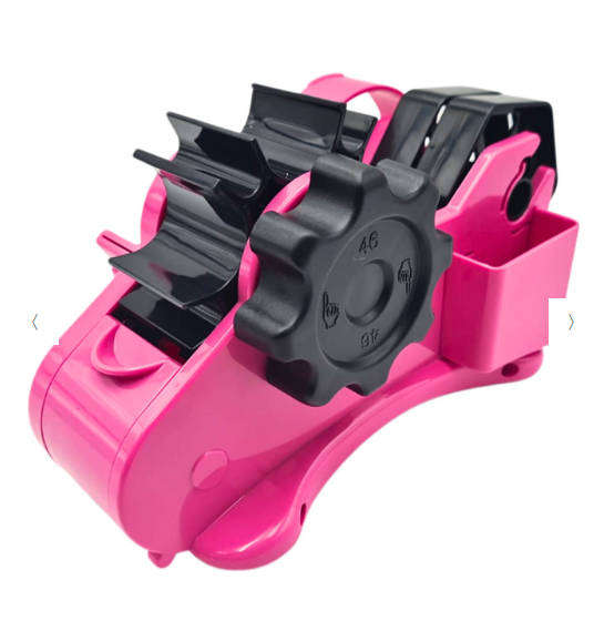 Durable Multi-Function Tape Dispenser, Color: Pink 21 x 10.5 x 12cm