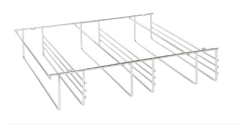Steelcraft 3 Tier Spice Rack - Silver (320 x 70 x 385mm)
