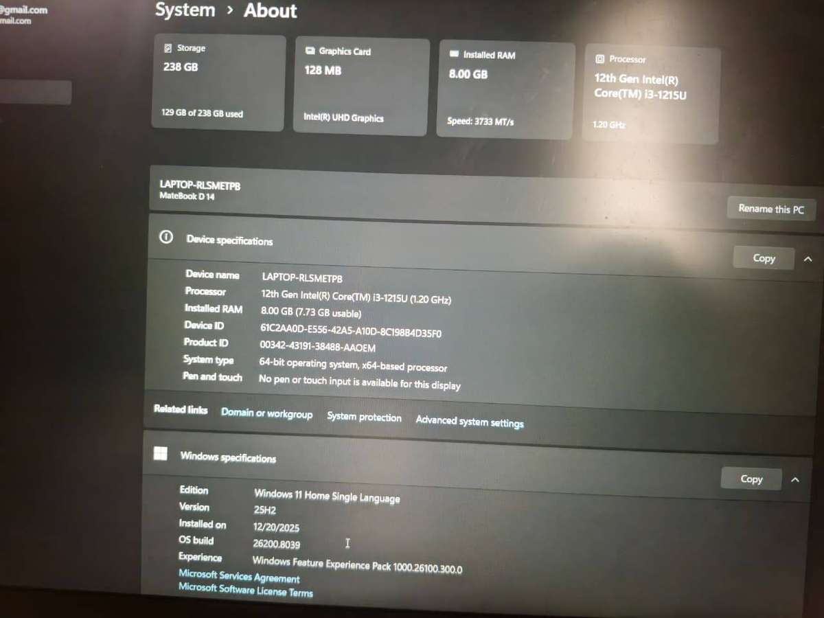 huawei matebook d14