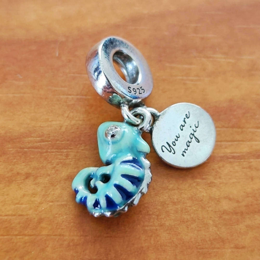 Pandora S925 Charm Chameleon Colour Change
