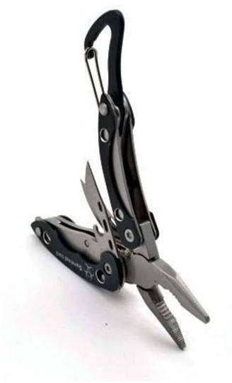 Slim Line Blue Multi-Plier Multi-Tool - Nylon Case Included - Knife, Pliers