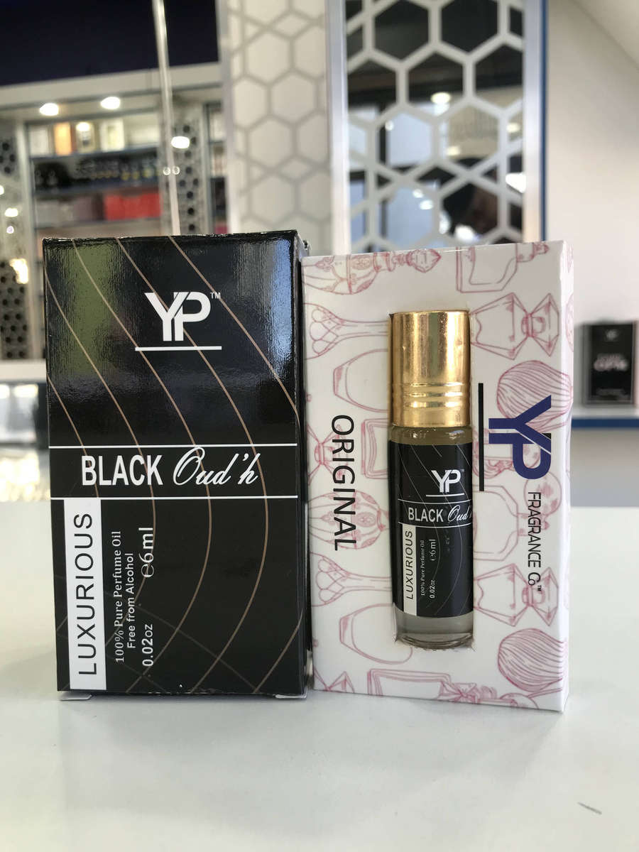Black Oud Perfume Oil (Alcohol-Free)  6ml