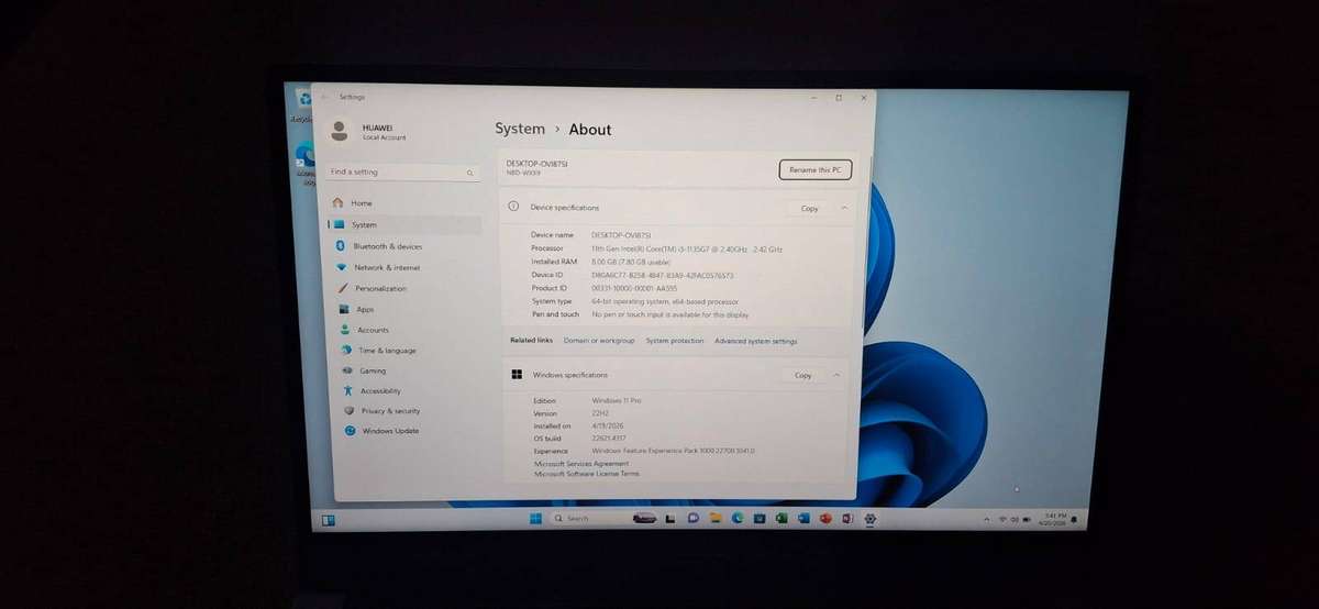 Huawei Matebook D14